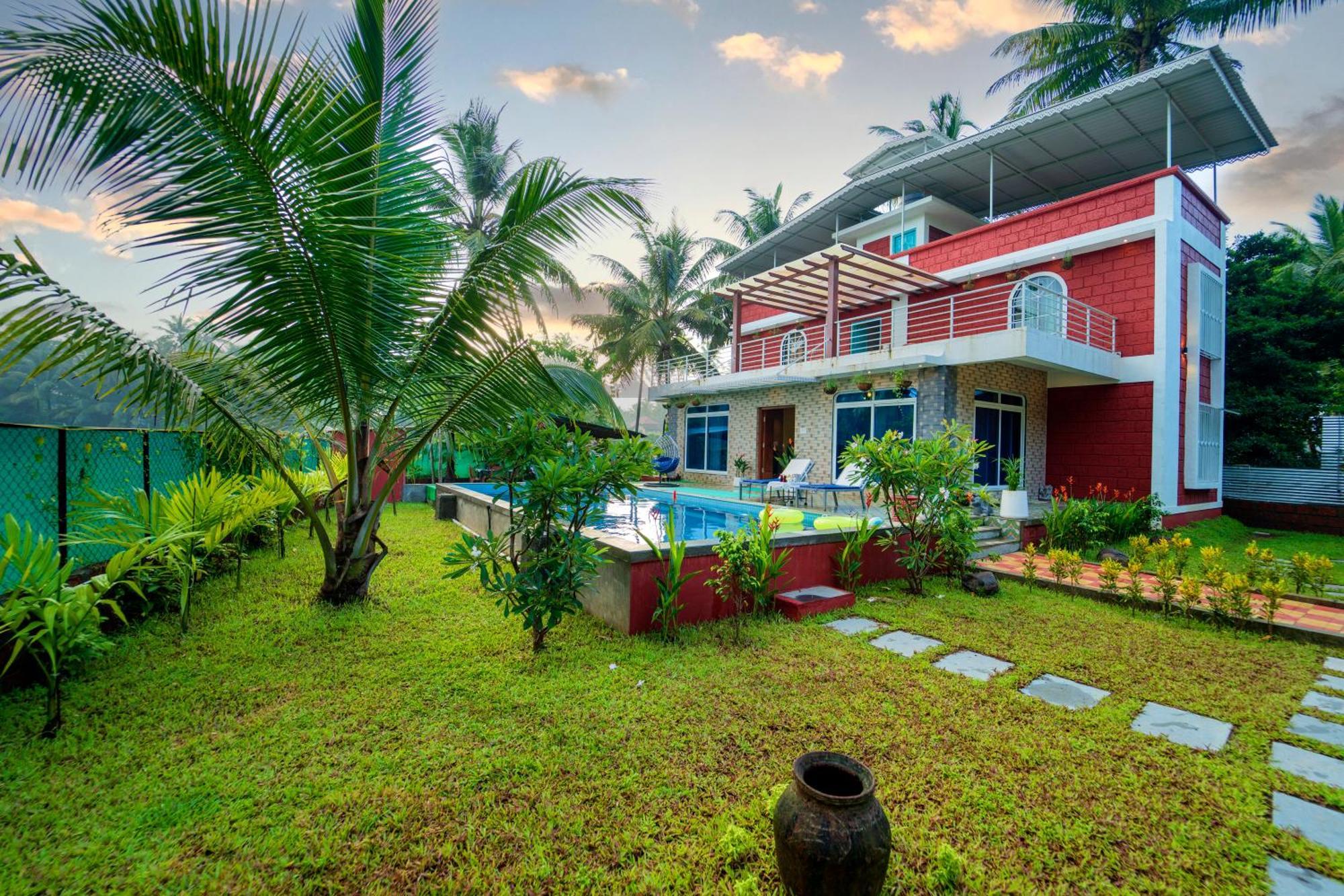 Spicy Mango Villa Elegano - Luxurious Villa Near Nagaon Beach, Alibag Ngoại thất bức ảnh